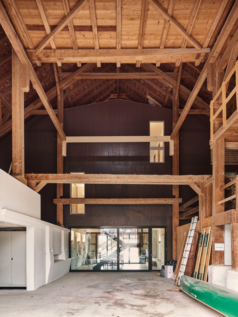 Haus in der Scheune Schweizer Baudokumentation